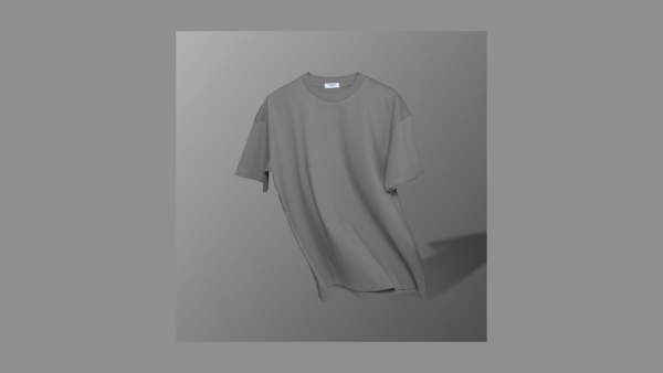 Oversized Dark Grey T-Shirt (2) 1920 - 1080_