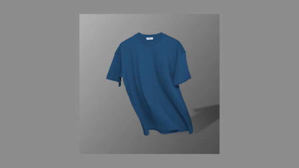 Oversized Ocean Blue T-Shirt (2) 1920 - 1080_